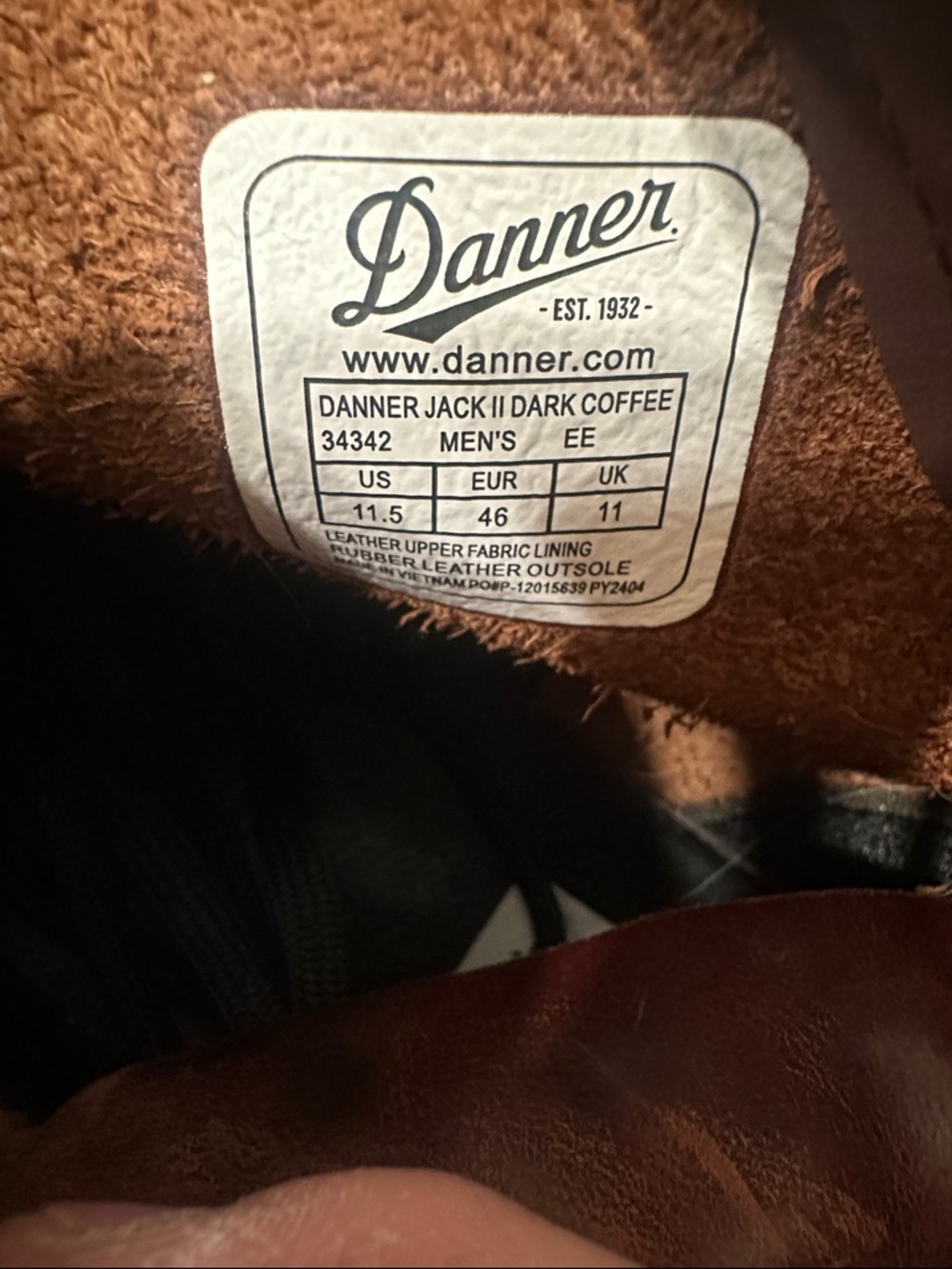 Danner Jack II 11.5EE - Picture 2 of 6